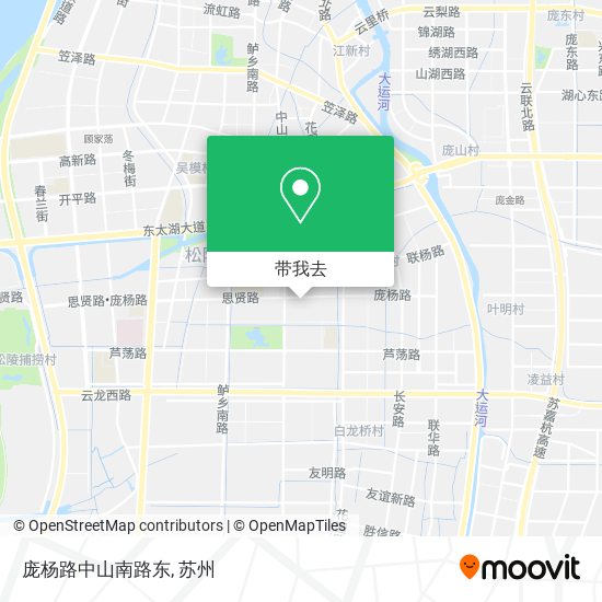 庞杨路中山南路东地图