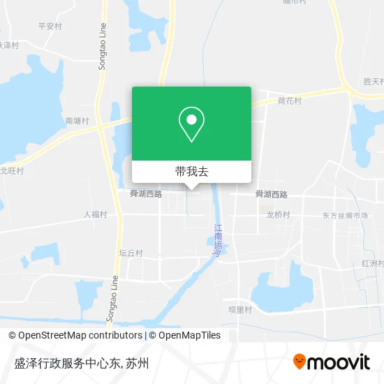 盛泽行政服务中心东地图