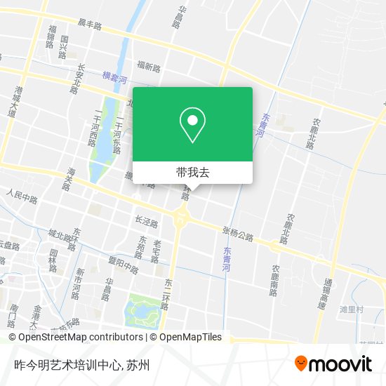 昨今明艺术培训中心地图