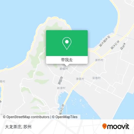 大龙茶庄地图