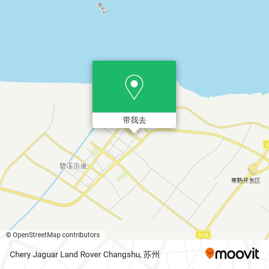 Chery Jaguar Land Rover Changshu地图