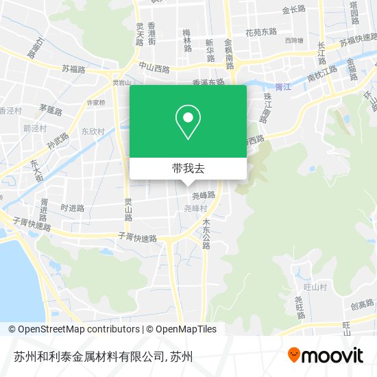 苏州和利泰金属材料有限公司地图