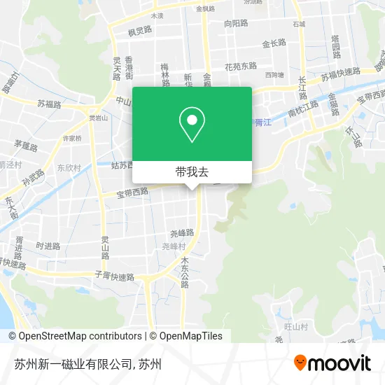 苏州新一磁业有限公司地图