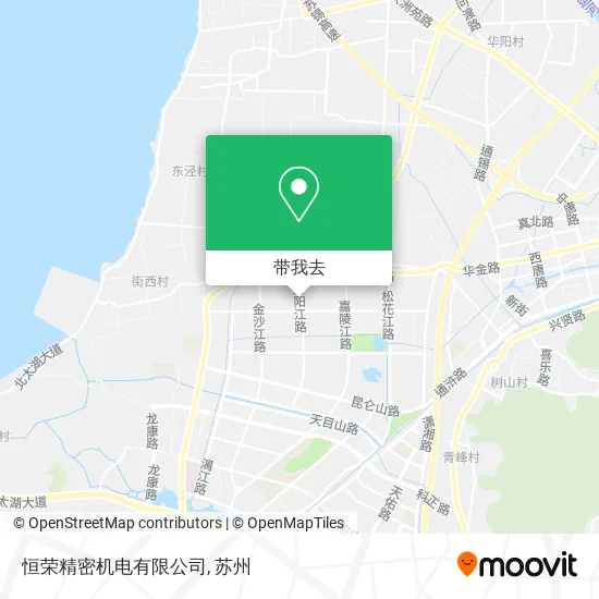 恒荣精密机电有限公司地图
