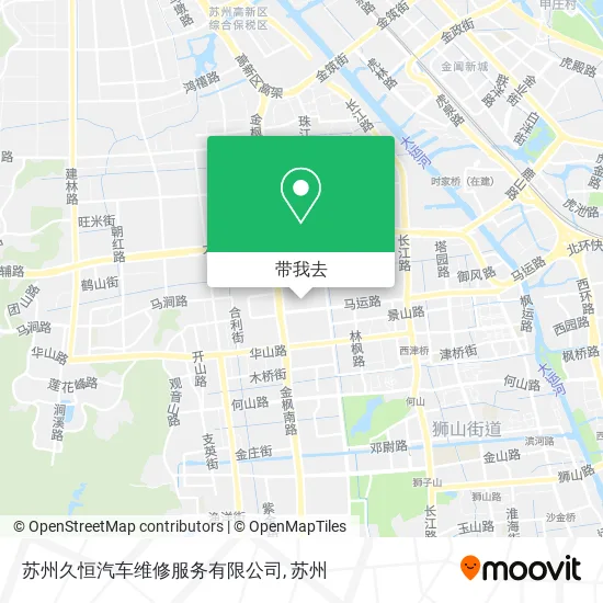 苏州久恒汽车维修服务有限公司地图