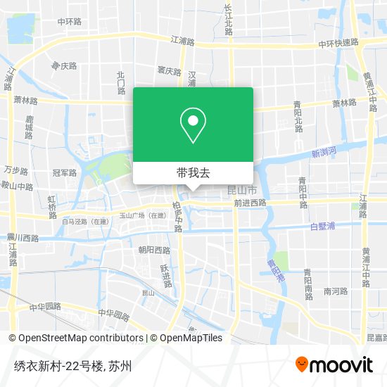 绣衣新村-22号楼地图