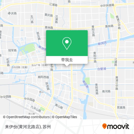 来伊份(黄河北路店)地图