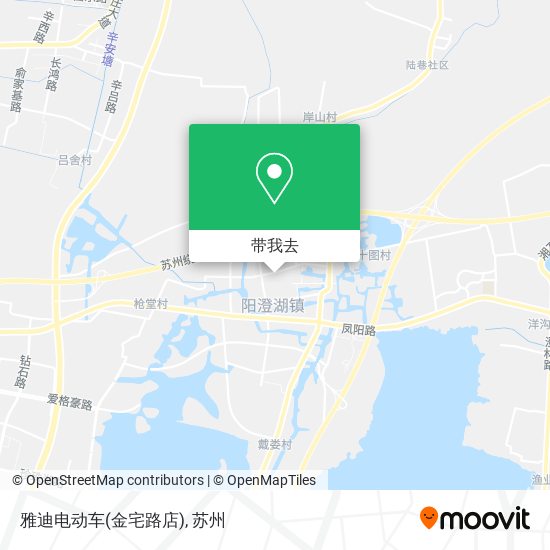 雅迪电动车(金宅路店)地图