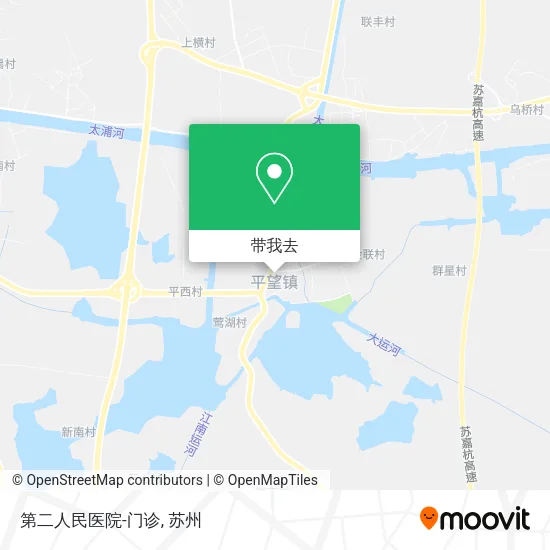 第二人民医院-门诊地图