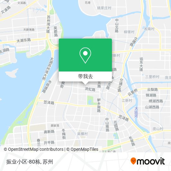 振业小区-80栋地图
