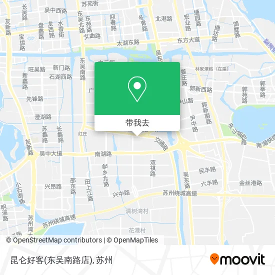 昆仑好客(东吴南路店)地图