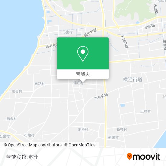 蓝梦宾馆地图