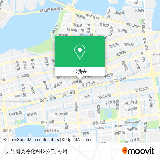 力迪斯克净化科技公司地图