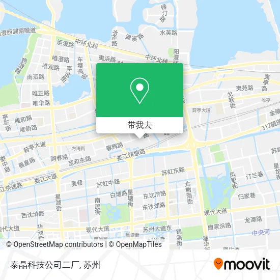 泰晶科技公司二厂地图
