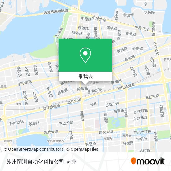 苏州图测自动化科技公司地图