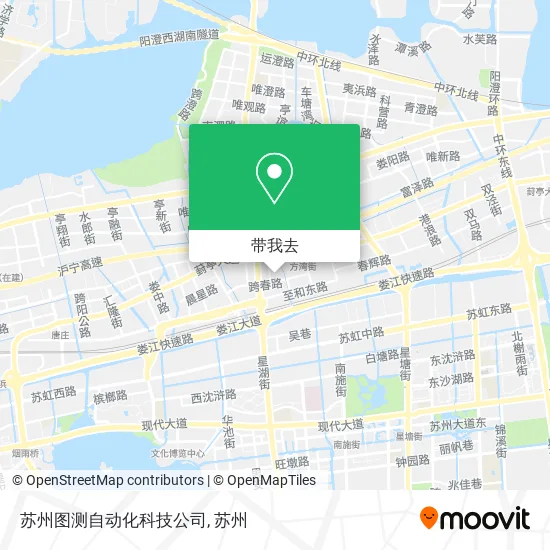 苏州图测自动化科技公司地图