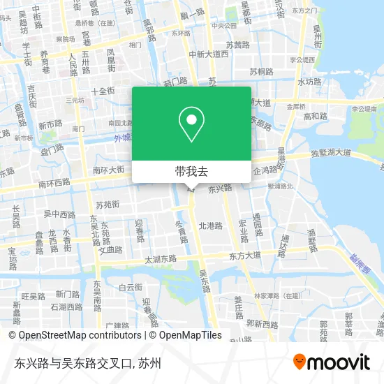 东兴路与吴东路交叉口地图