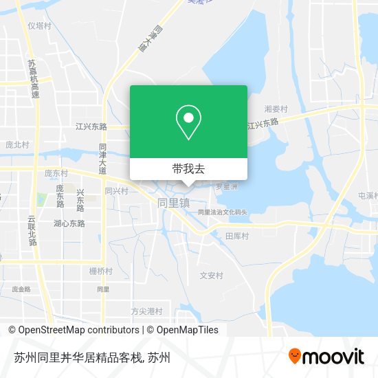 苏州同里丼华居精品客栈地图