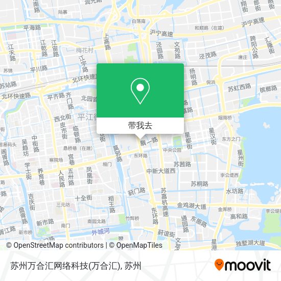 苏州万合汇网络科技地图