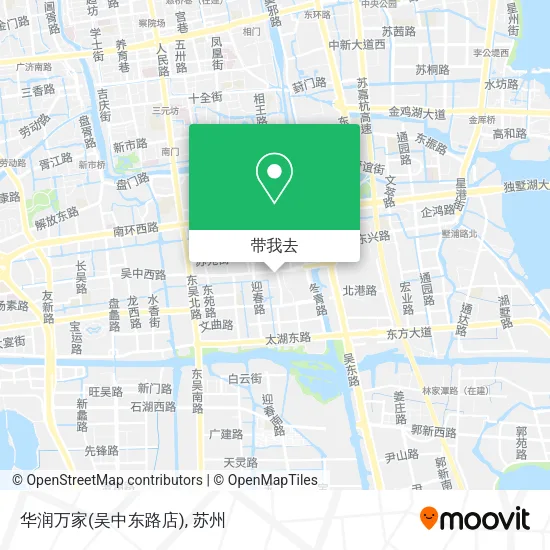 华润万家(吴中东路店)地图