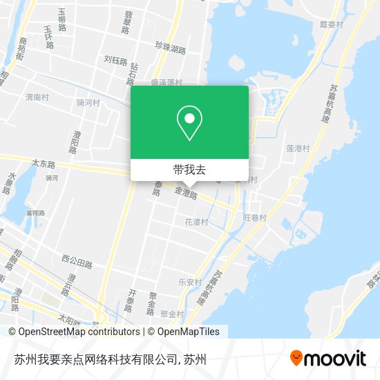 苏州我要亲点网络科技有限公司地图