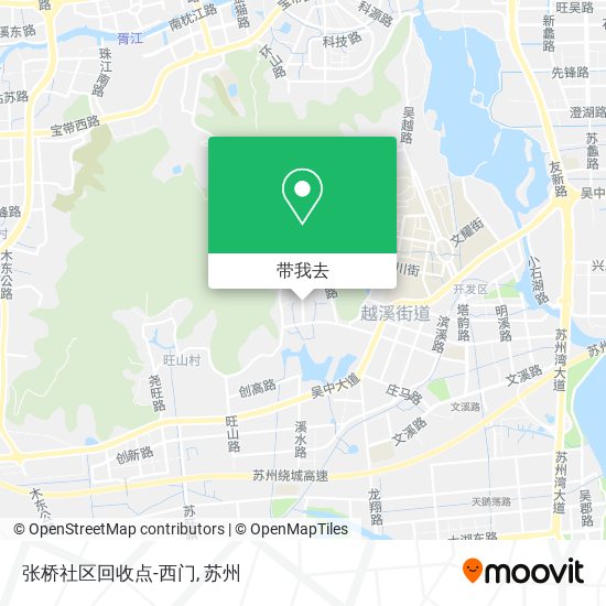 张桥社区回收点-西门地图