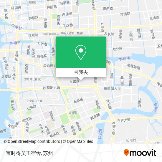 宝时得员工宿舍地图