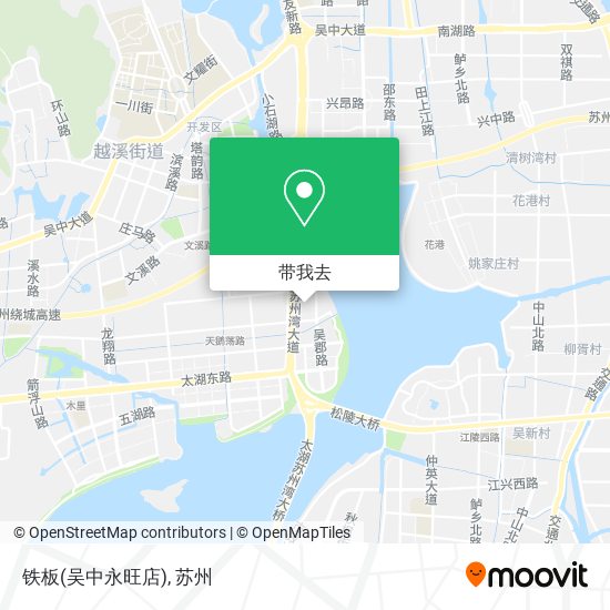 铁板(吴中永旺店)地图