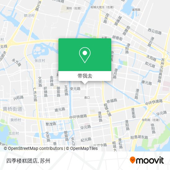 四季楼糕团店地图