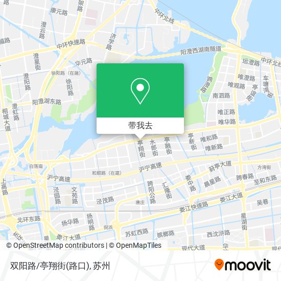 双阳路/亭翔街(路口)地图