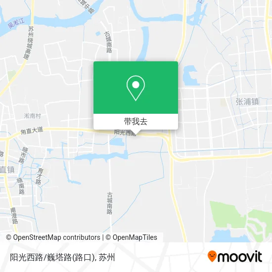 阳光西路/巍塔路(路口)地图