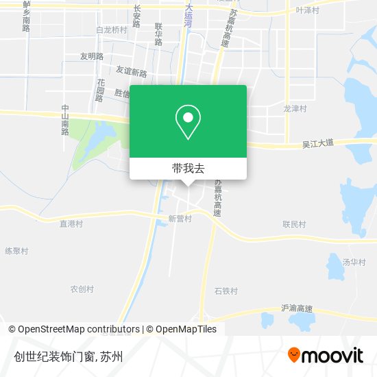 创世纪装饰门窗地图