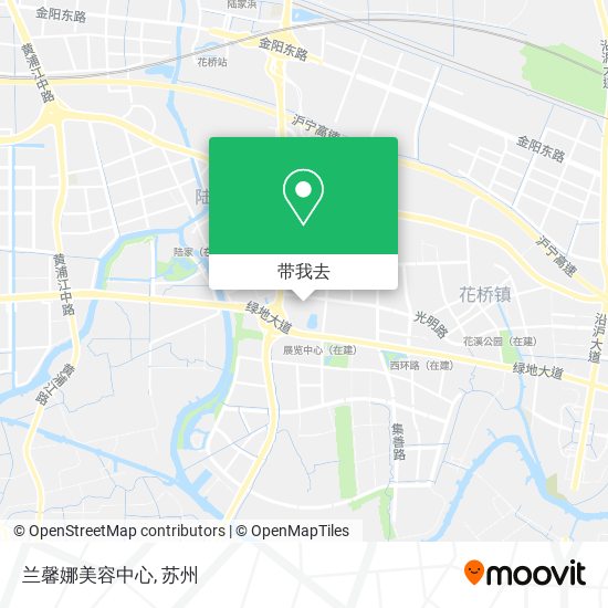 兰馨娜美容中心地图