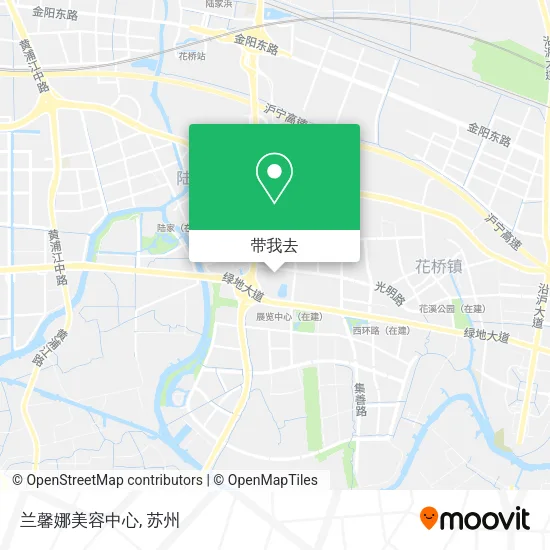 兰馨娜美容中心地图