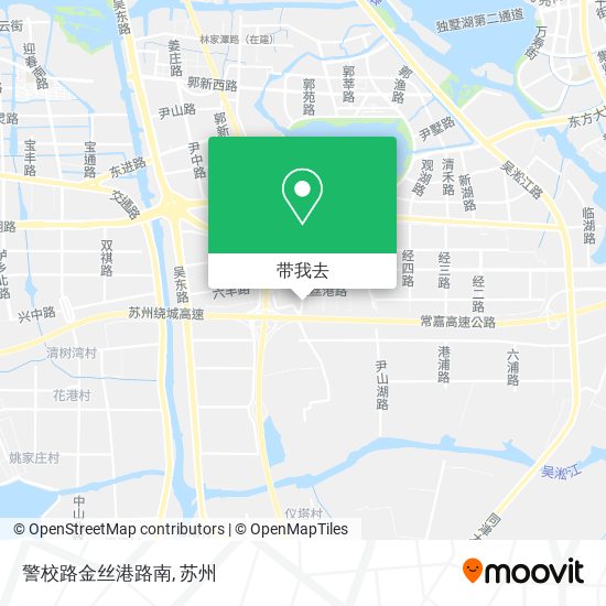 警校路金丝港路南地图