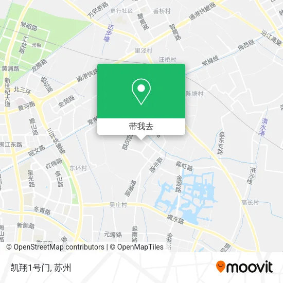 凯翔1号门地图