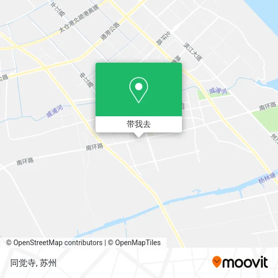 同觉寺地图