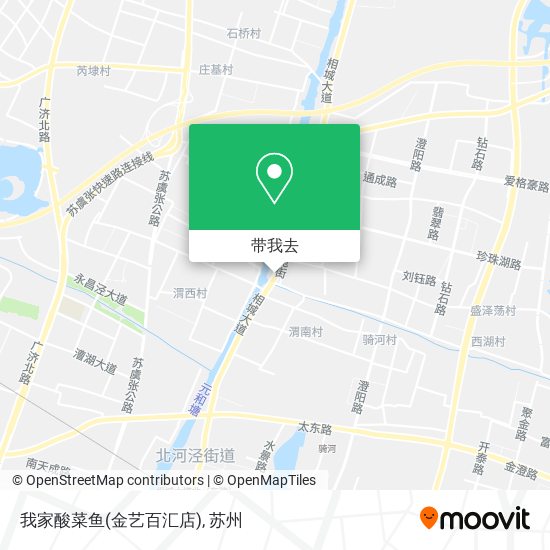 我家酸菜鱼(金艺百汇店)地图