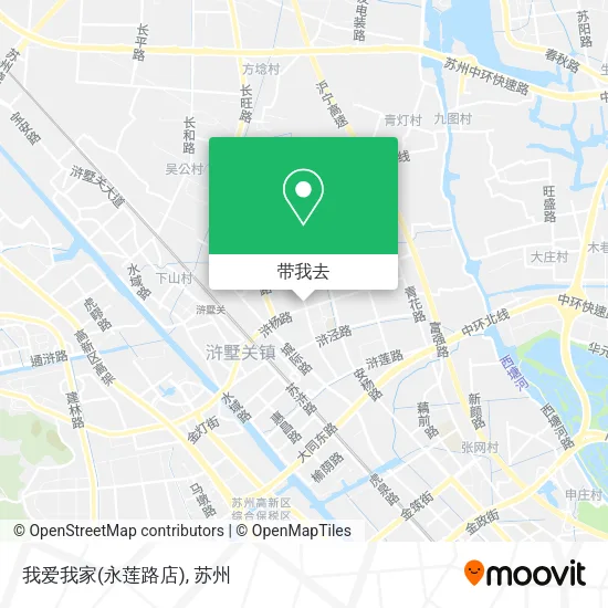 我爱我家(永莲路店)地图