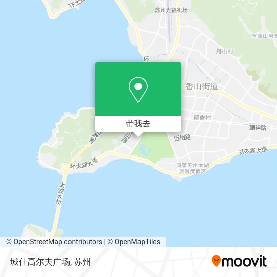 城仕高尔夫广场地图