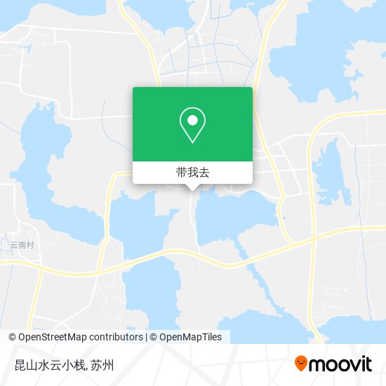 昆山水云小栈地图