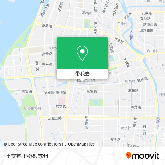 平安苑-1号楼地图