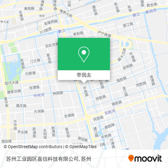 苏州工业园区嘉信科技有限公司地图