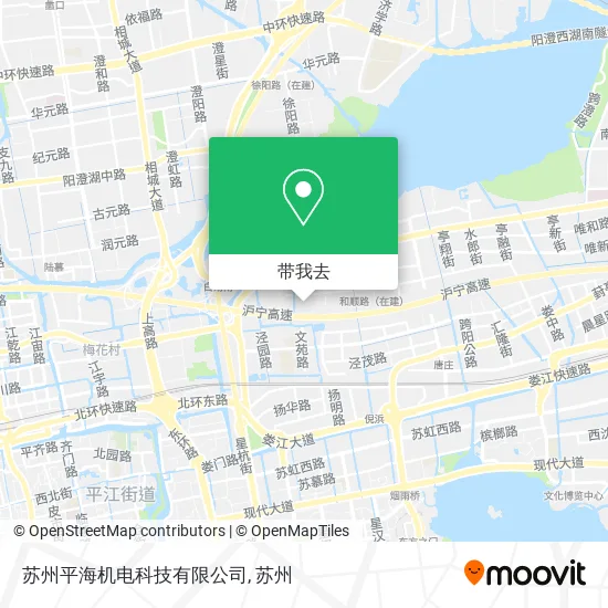 苏州平海机电科技有限公司地图