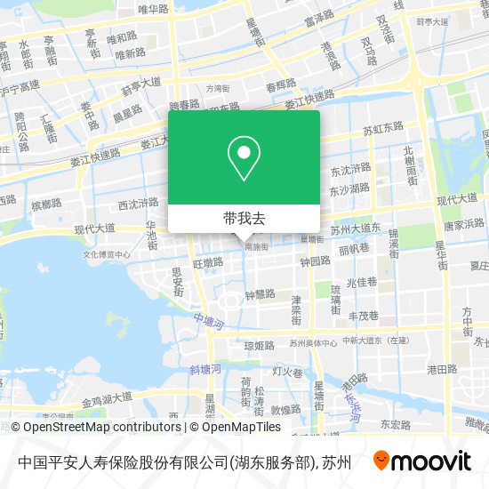 中国平安人寿保险股份有限公司(湖东服务部)地图