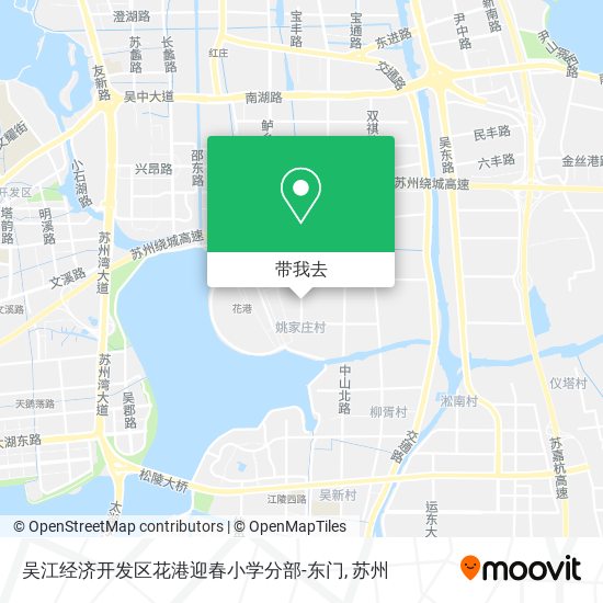吴江经济开发区花港迎春小学分部-东门地图