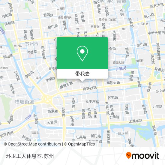 环卫工人休息室地图