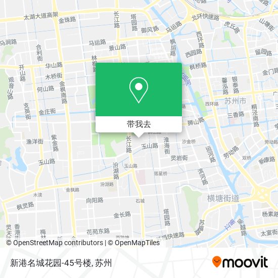 新港名城花园-45号楼地图