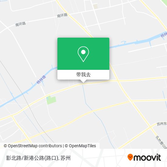 影北路/新港公路(路口)地图