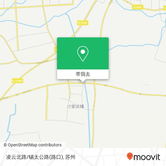 凌云北路/锡太公路(路口)地图